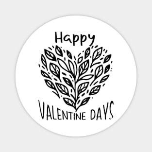 Happy valentine days Magnet